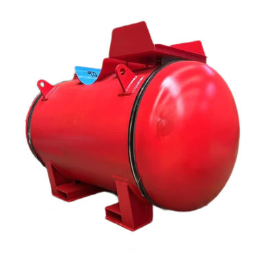 6 bar chemische druk opslag tank voor -40- 70 C ontwerptemperatuur en 1600L volume